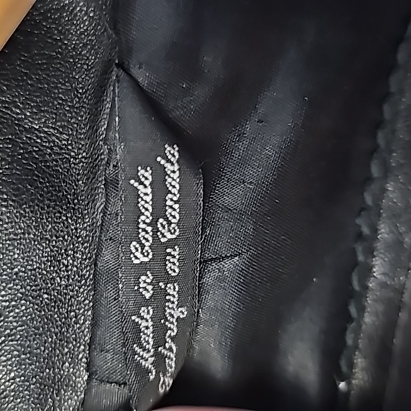 Vintage- NAPA LAMB LEATHER A&S Selections Modo Peau black jacket small - Picture 3 of 10